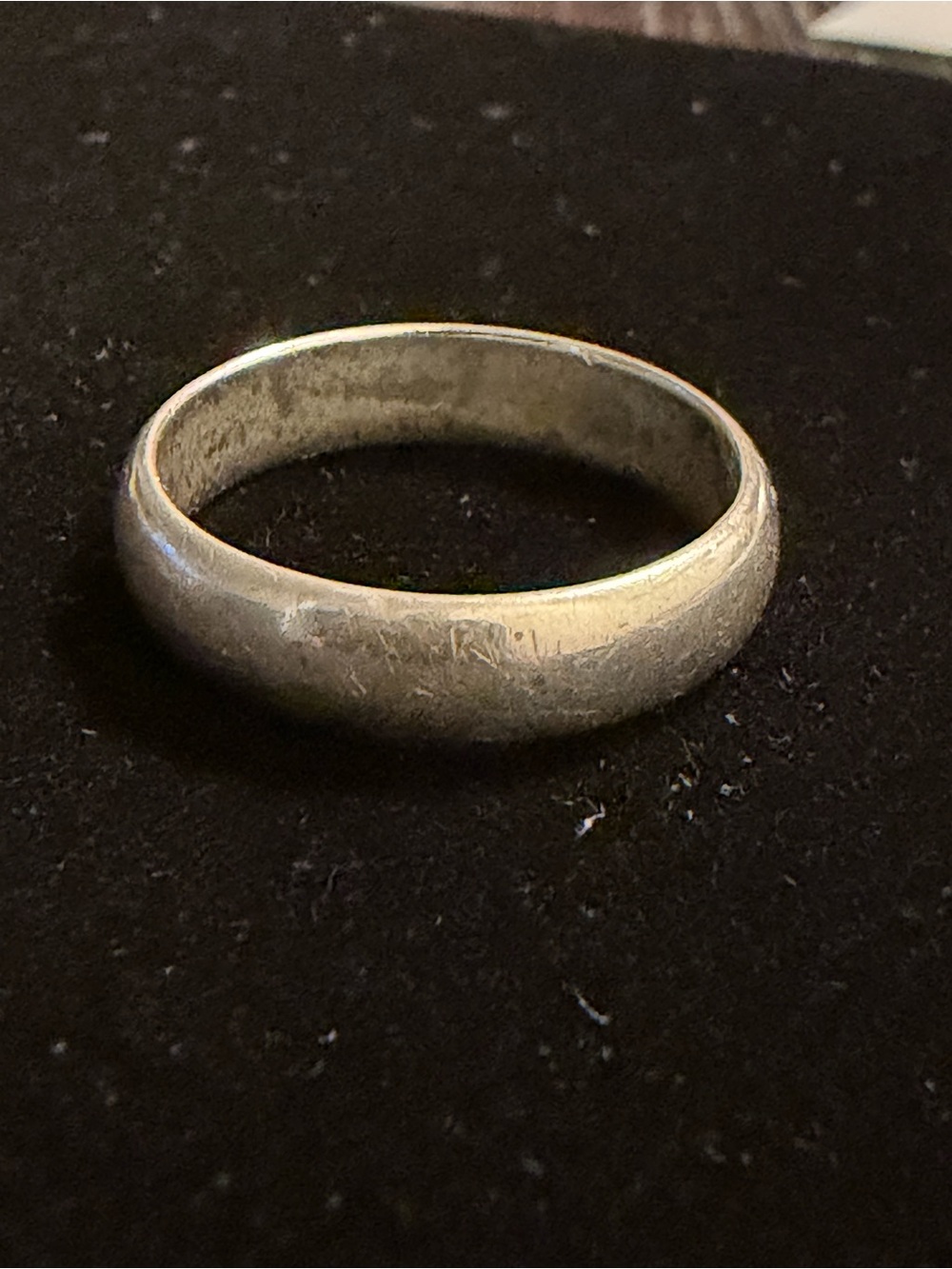Classic Silver Men’s Band Ring - Silver